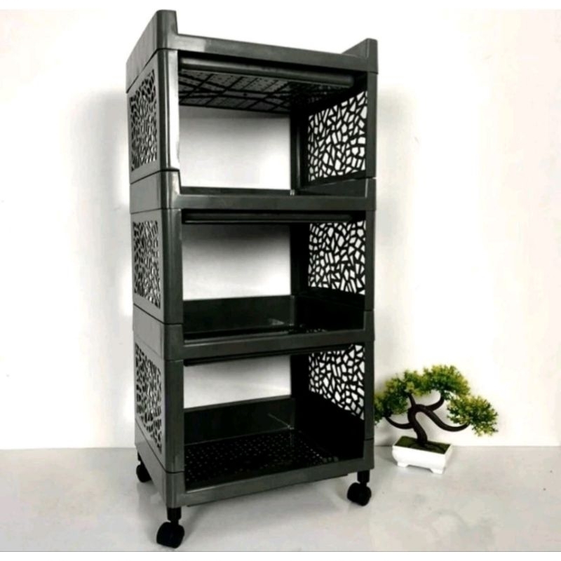 Rak Yoyo 4 Susun / Rak Serbaguna Plastik 4 susun