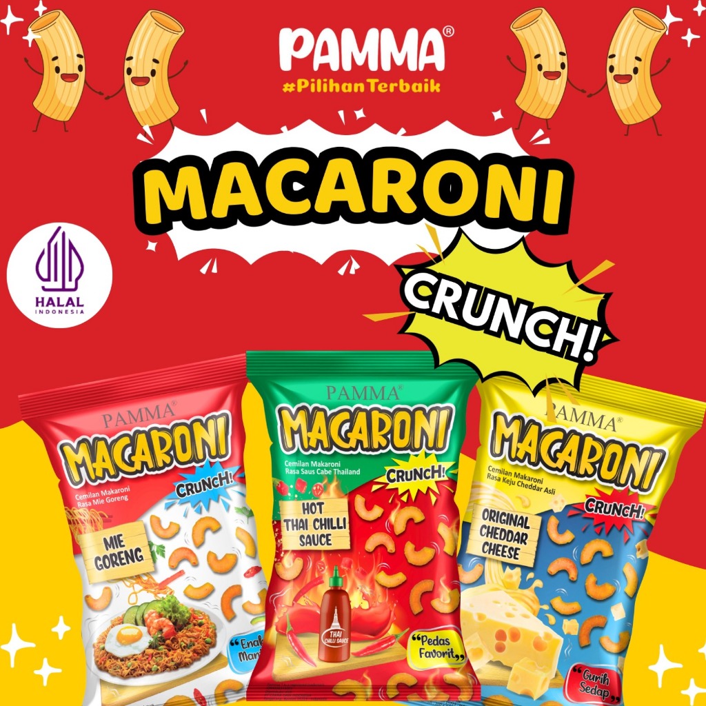 

PAMMA MACARONI CRUNCH - 100G {Kiukk Abizzzzz!!!}