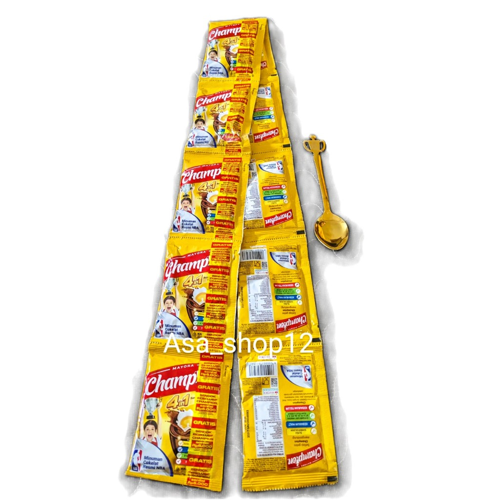 

ENERGEN CHAMPION ISI 10 PCS GRATIS SENDOK EKSLUSIF