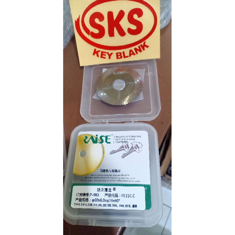 raise cutter yale untuk mesin defu dan goso fugon 283Bs&Bsa carbide