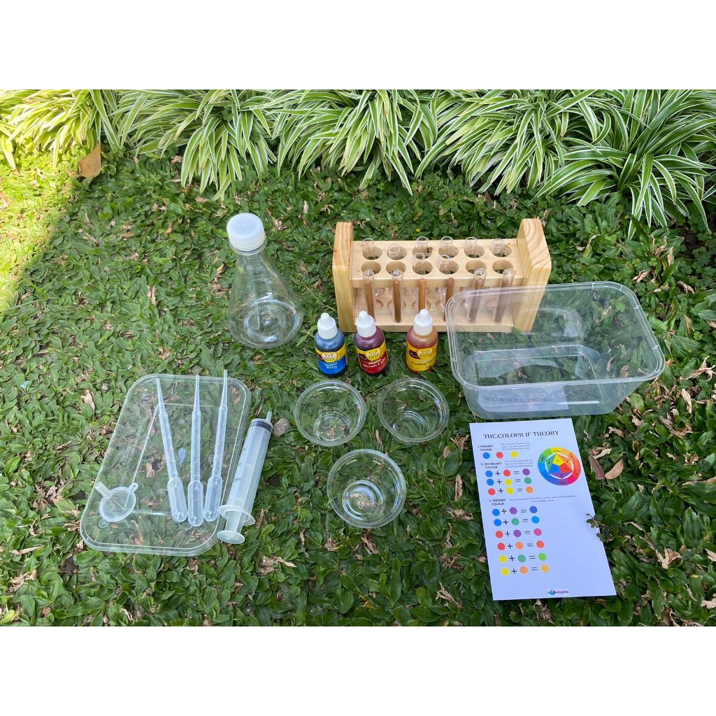 Paket Science kids color mixing/ volcano eruption / dll