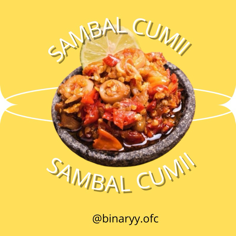 

Sambal Cumi Binary khas Bandung