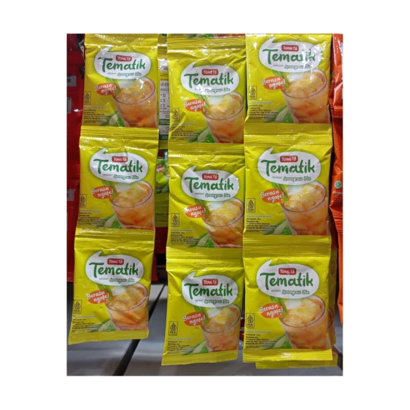 

TONG TJI TEMATIK INSTAN LEMONGRASS TEA ISI 5 RENCENG @10 PCS