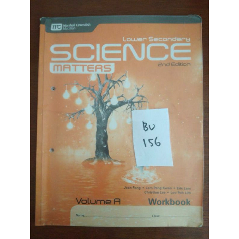 

LOWER SECONDARY SCIENCE MATTERS (BU156)