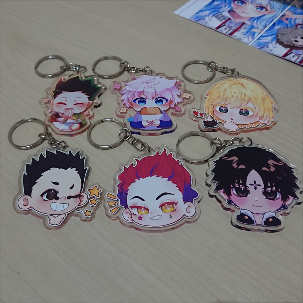 Gantungan Kunci Anime Hunter x Hunter - Keychain Anime Hunter x Hunter