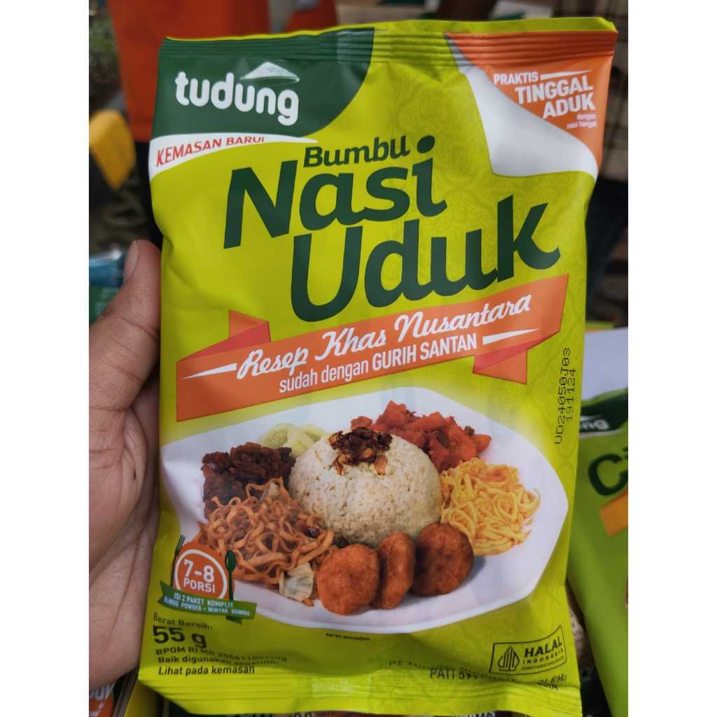 

Bumbu Nasi Uduk Instant Tudung 27gr
