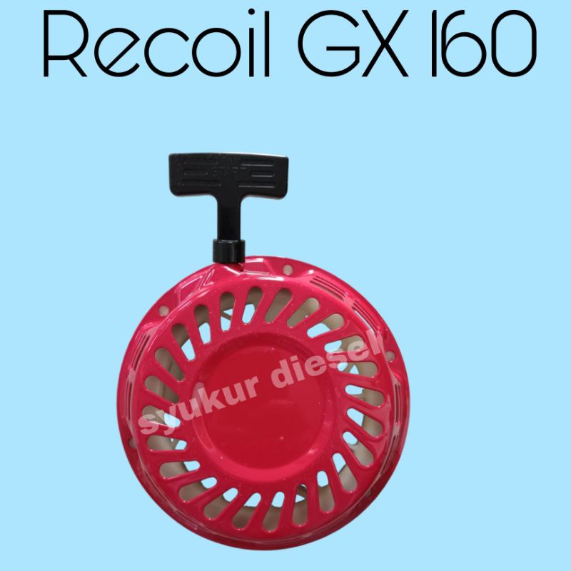 Recoil Starter Gx 160 Engkol Mesin / Recoil Starter Generator Bensin GX 160