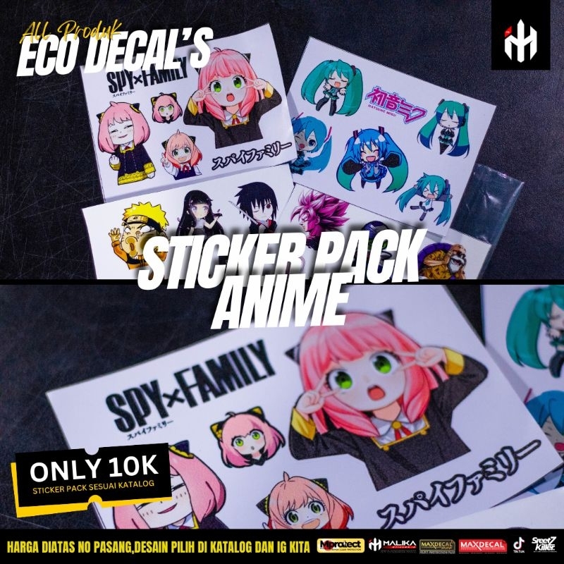

STIKER PACK ANIME