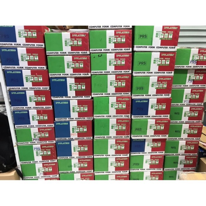 

TBMO CONTINUOUS FORM 1 PLY 9,5` X 11 PRS D`PLAYERS / Kertas NCR