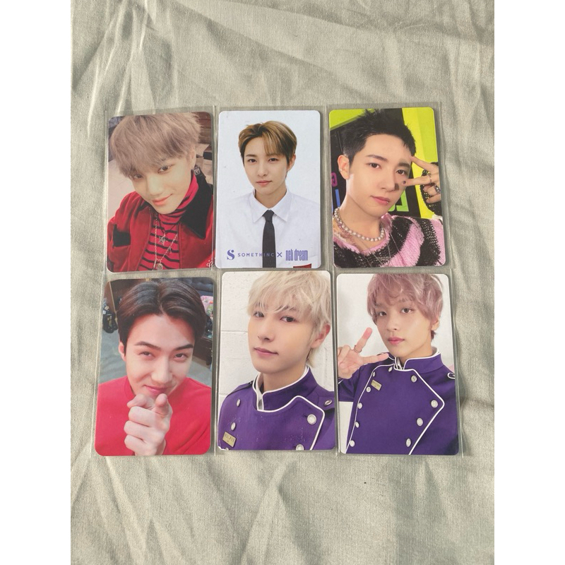 WTS PHOTOCARD NCT EXO (RENJUN HAECHAN KAI SEHUN)