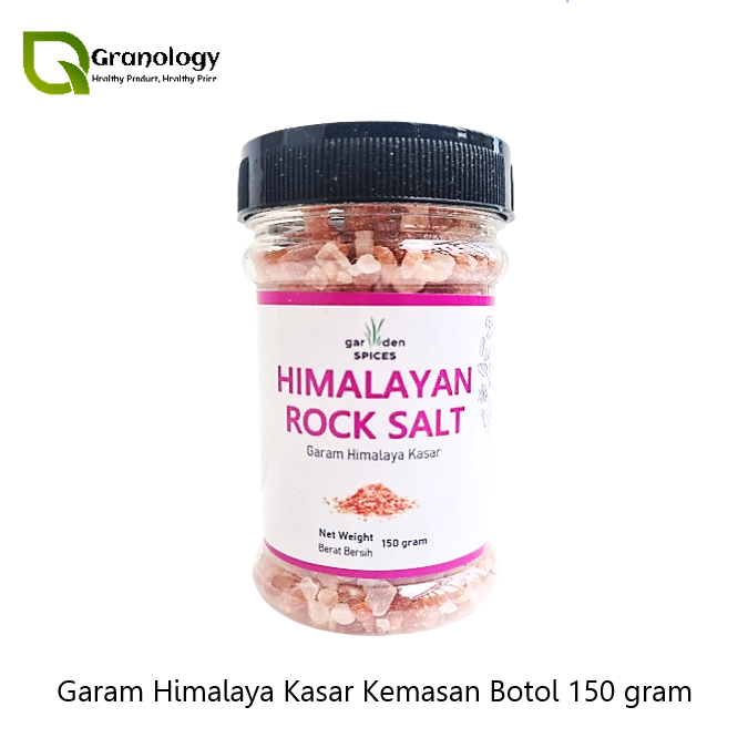 

Garden Spices Bumbu Kemasan Botol - Himalayan Rock Salt (150 gram)