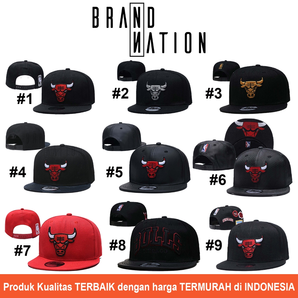 Topi Snapback Chicago Bulls NBA Snapback
