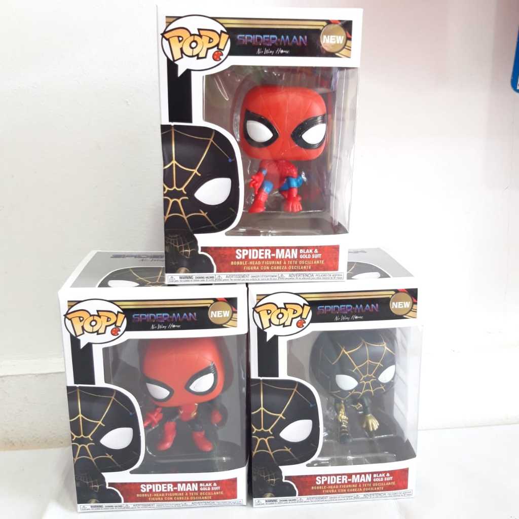 Mainan Anak Miniatur Spiderman Mainan Pop Spiderman