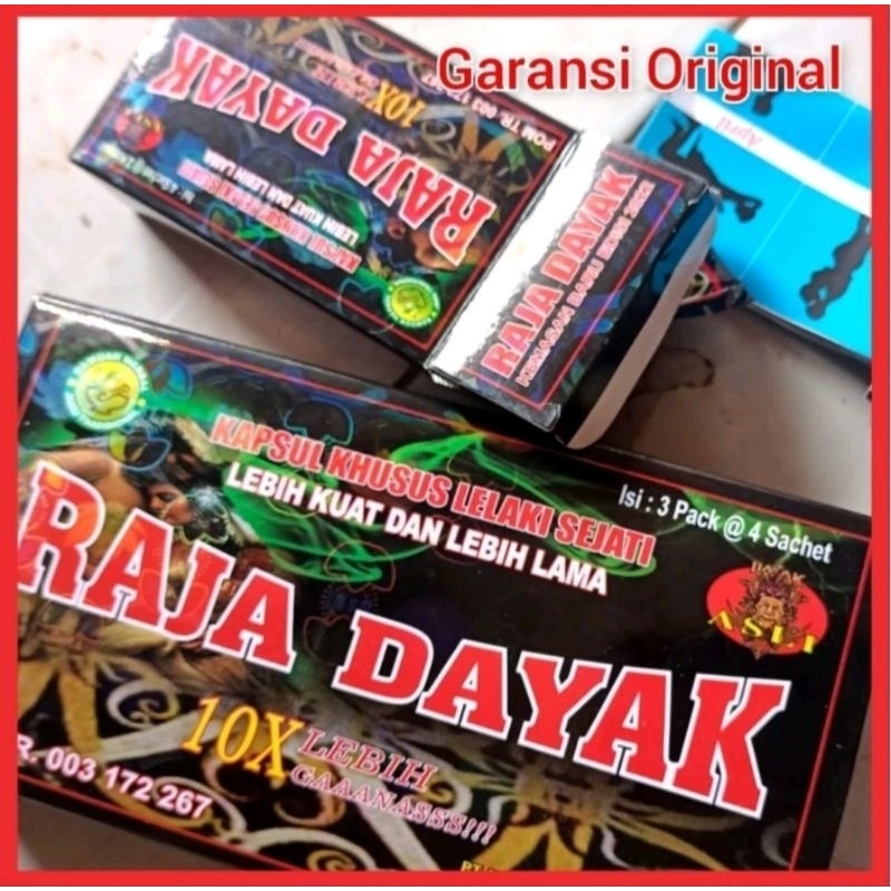 KAPSUL RAJA DAYAK ORIGINAL-OBAT STAMINA PRIA