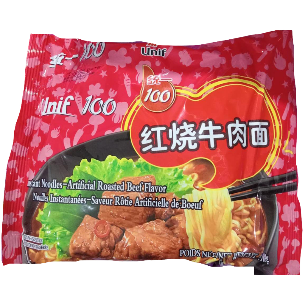 

Unif100 Beef Noodle Mie Instan Kuah Sapi - Roast Beef Flavour kemasan 108g