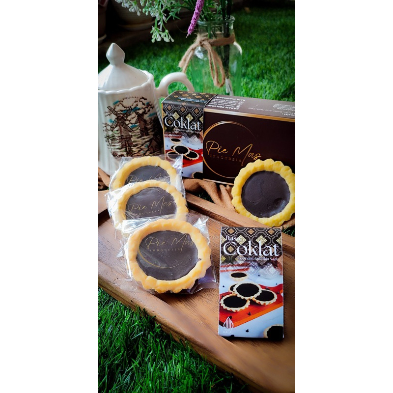 

pie mas varian coklat