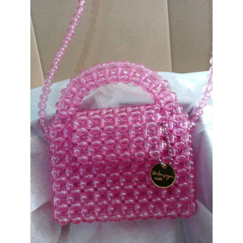 Rubii Beads Bag Mini dan Medium Size MUAT HP