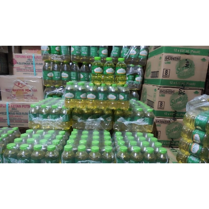 

RB22 Minyak Goreng Fitri Kemasan Botol 200ml Per Pack Isi 24Pcs