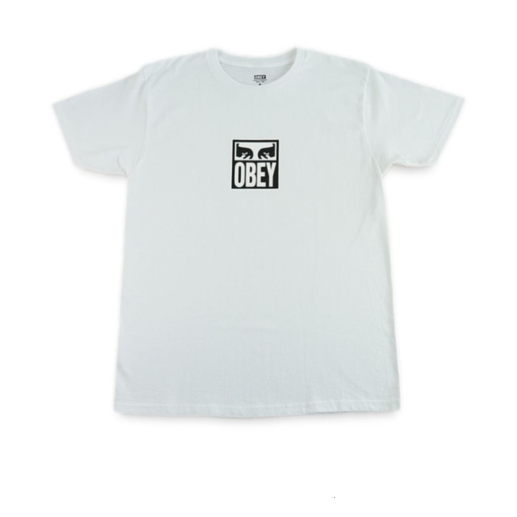 OBEY EYES ICON 3 TEE WHITE - M