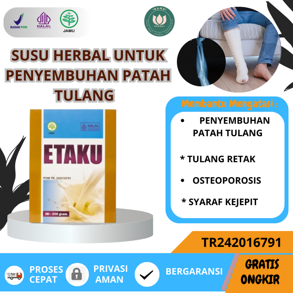 

ETAKU - Susu Kambing Etawa Susu Kalsium Untuk Penyembuhan Patah Tulang Susu Untuk Tulang Retak Susu Pengapuran Tulang Susu Untuk Saraf Kejepit Susu Untuk Osteoporosis Susu Untuk Sendi Dan Tulang