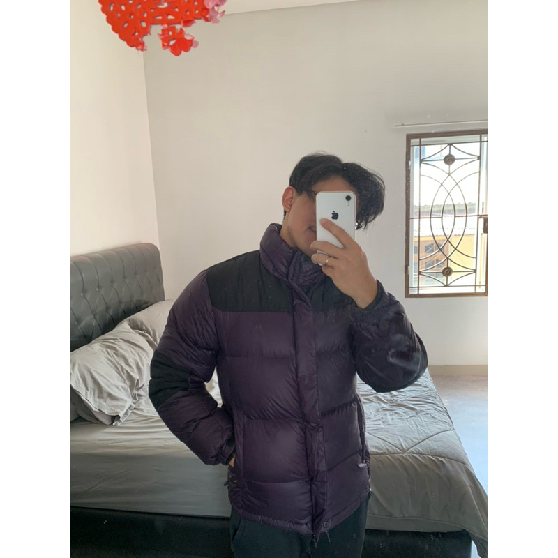 UNION BAY JAKET BULANG ORIGINAL WARNA UNGU GELAP MEWAH SECOND PRELOVED BEKAS