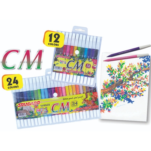 

Spidol kecil STANDARD 12 Warna