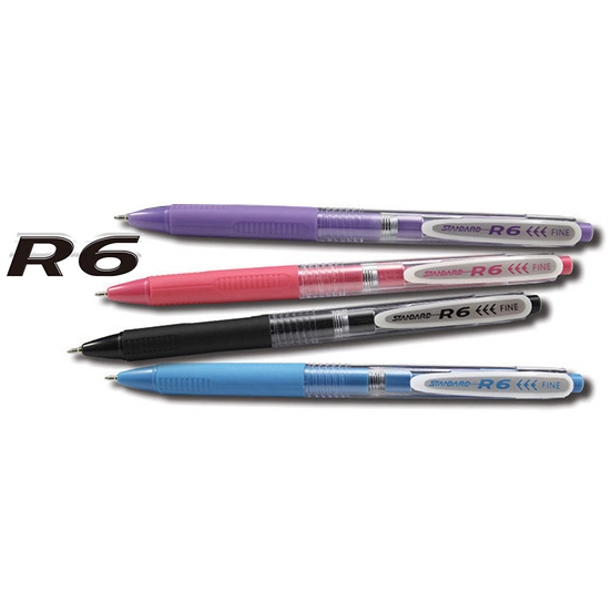 

PULPEN STANDARD R6 Hitam 1Lusin