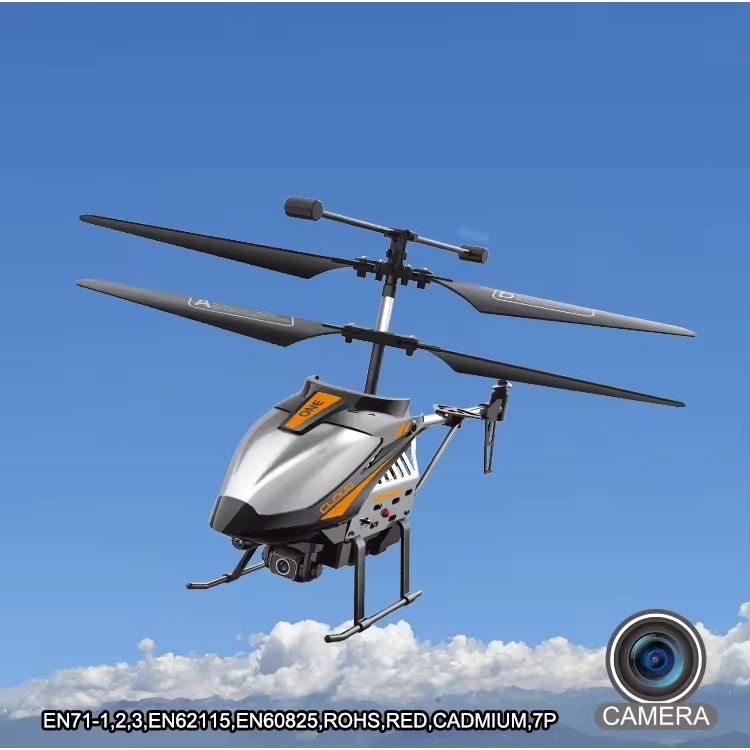 Helikopter Besar 2.4G 4Ch RC Pesawat WiFi Drone dengan FPV Kamera HD Helikopter Tahan Ketinggian