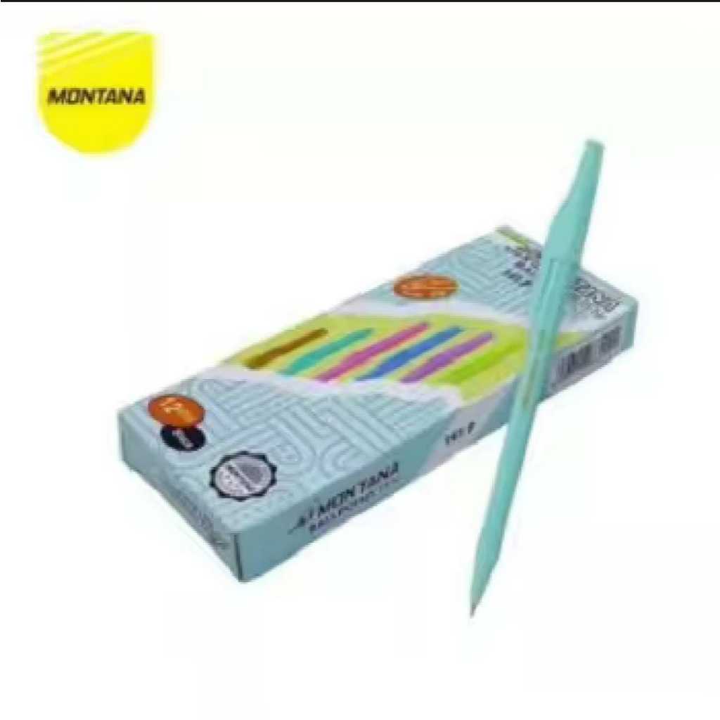 

Montana Ball Point Pen141P Warna Pastel