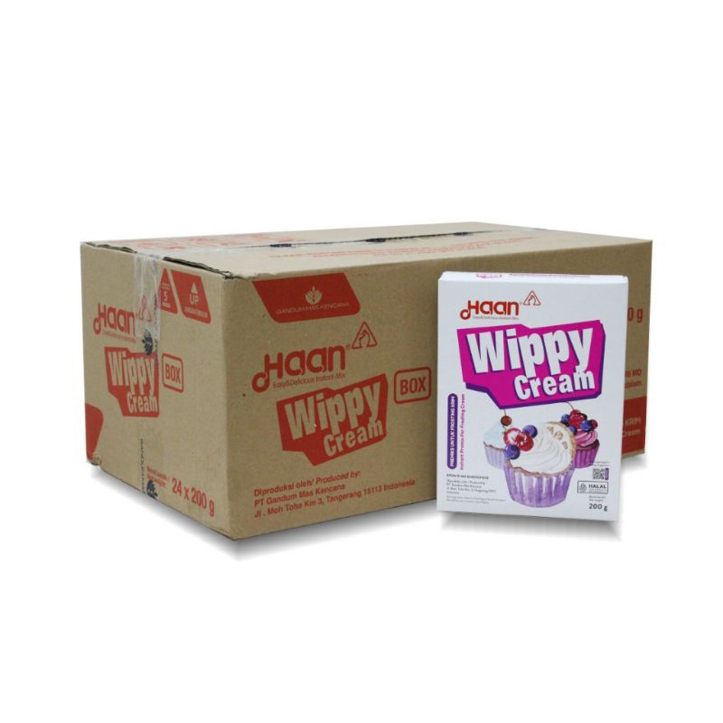 

Wippy Cream Haan 200gr