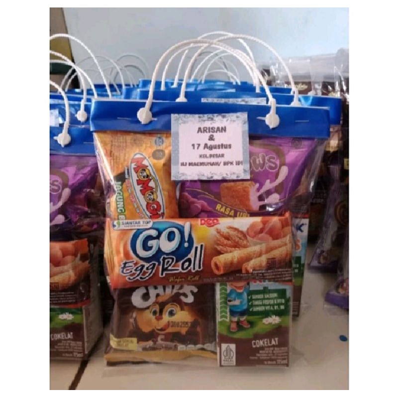

20 Paket Snack Anak Anak