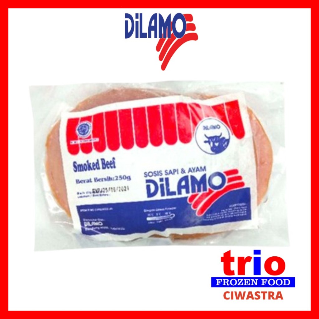 

Dilamo Smoked Beef Slice / Daging Asap 250gr