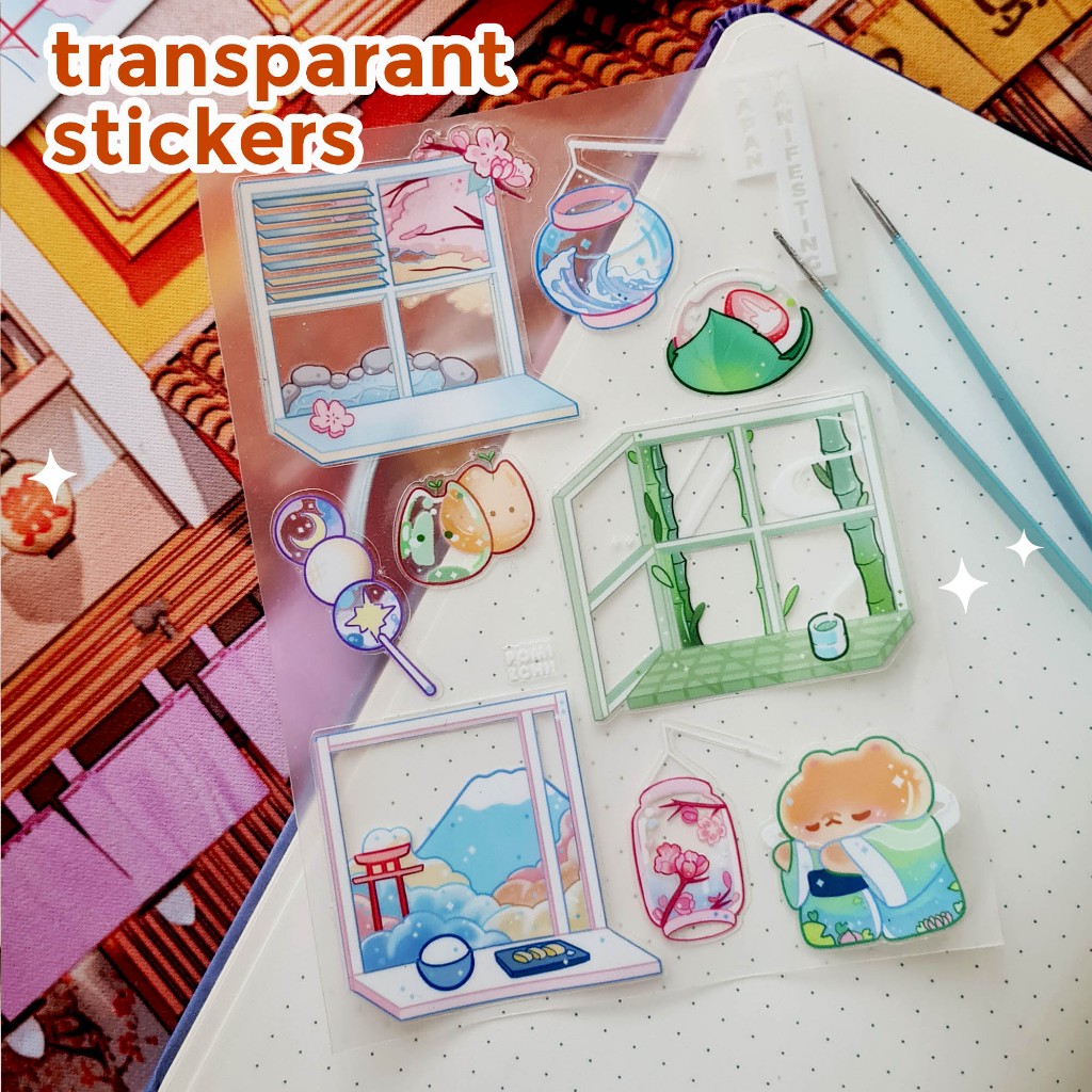 

Manifesting Japan Transparant Sheet by Pomiechi