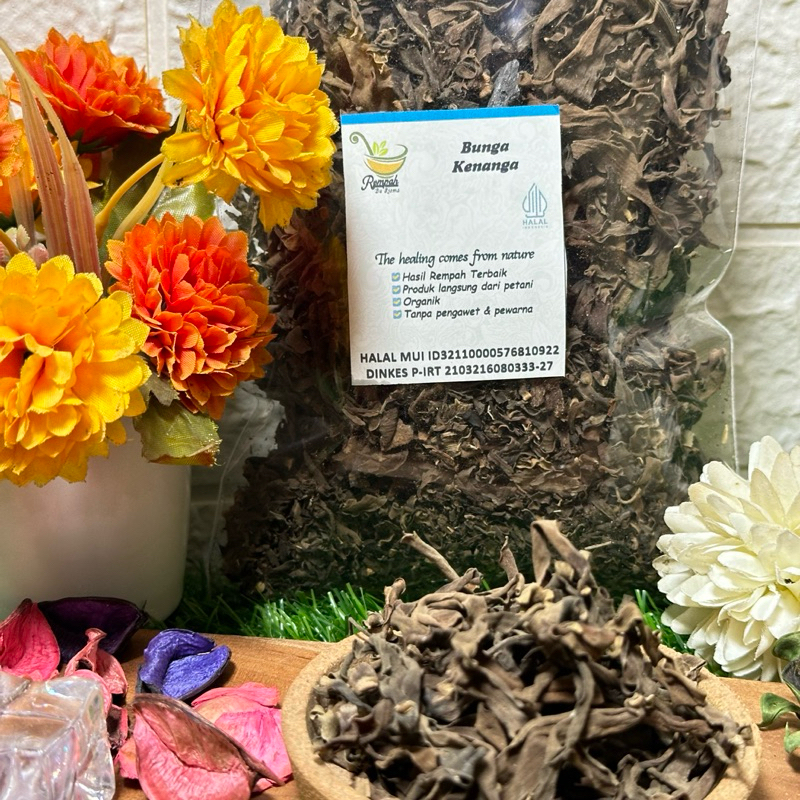 

Ay00! Bunga Kenanga Kering Herbal 100 Gram - Rempah Bu Risma