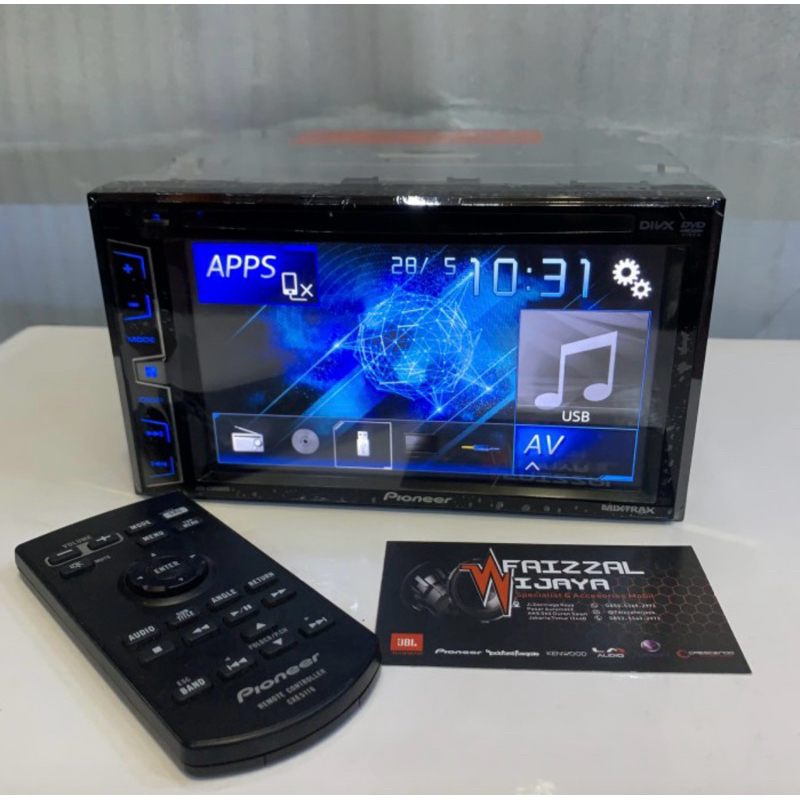 Pioneer AVH-X1750DVD Time aligment