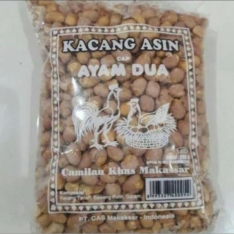 

Kacang Ayam Dua Asin 500 gram