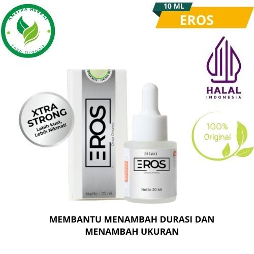 Eros Tetes Pria Perkasa Original | Eros Serum Pria Dewasa Tahan Lama