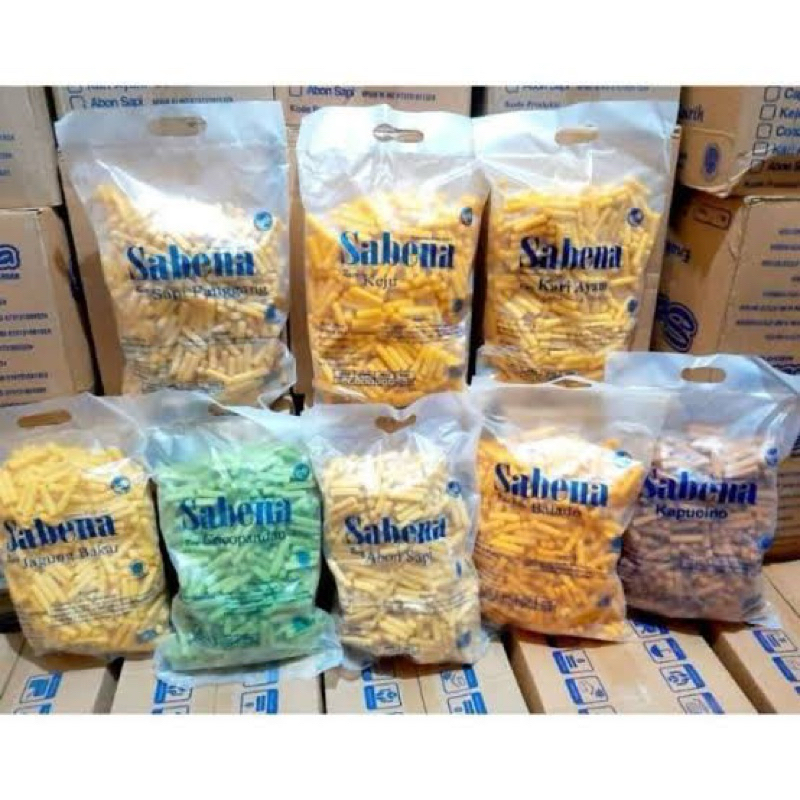 

SNACK SABENA PAKET HEMAT ISI 3 PACK 340gram ALL VARIAN RASA