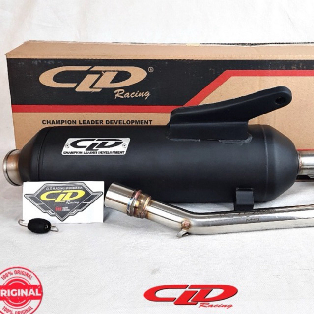 Knalpot Kenalpot CLD Standar Racing Gen 1 MIO MIO SOUL KARBU MIO J