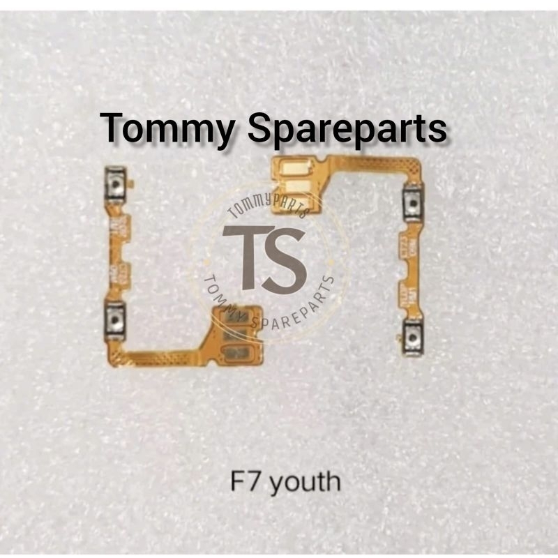 FLEXIBEL FLEKSIBEL VOL VOLUME REALME 1 OPPO F7 YOUTH  ORIGINAL