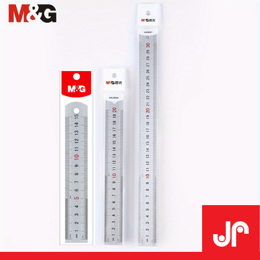 

M&G ALUMINIUM RULER / PENGGARIS ALUMINIUM SEKOLAH ANAK 15CM , 20CM , 30CM