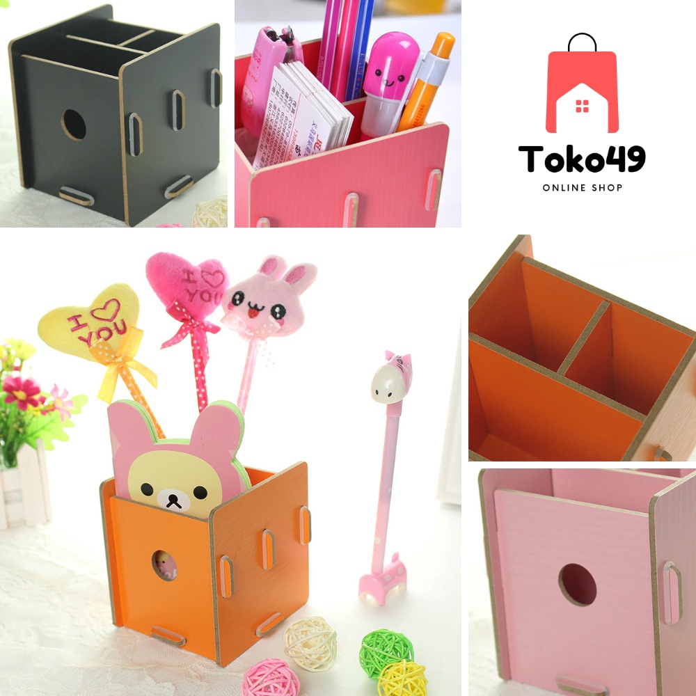 

Promo Akhir Pekan Kotak Pensil Kayu Kecil Penyimpanan ATK Serbaguna Tempat Pulpen Pencil Bongkar Pasang L3144 HTP34 A3