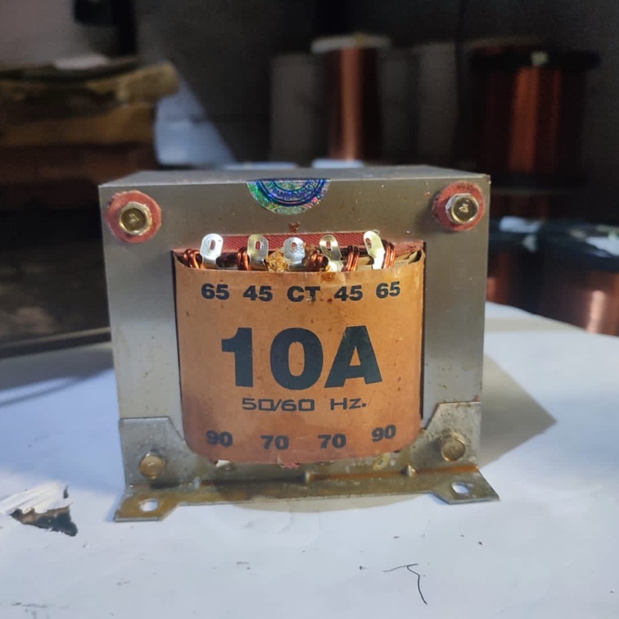 Trafo Excell 10A ct32V | heatsink tembaga murni 10 a 32v ct exell ori