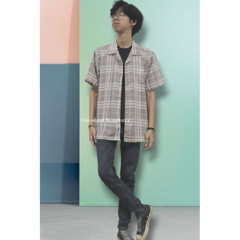 Kemeja Pria Kotak Flanel Baju Kemeja Cowo Baju Distro