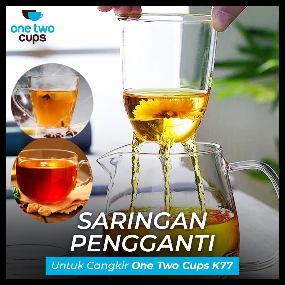 Saringan Teh Filter Pengganti untuk Teko Teh Kaca /SARINGAN TEH FILTER PENYARING DAUN TEH BUMBU