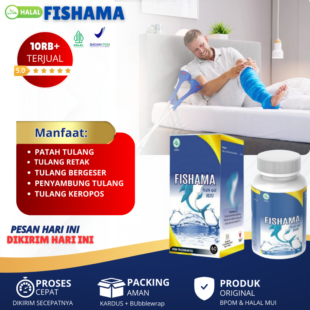 Obat Patah Tulang, Tulang Retak, Tulang Bergeser, Penyambung Patah Tulang, Tulang Rapuh, Radang Send