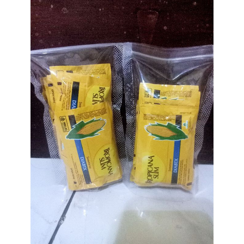 

tropicana slim diabtx isi 20 sachet