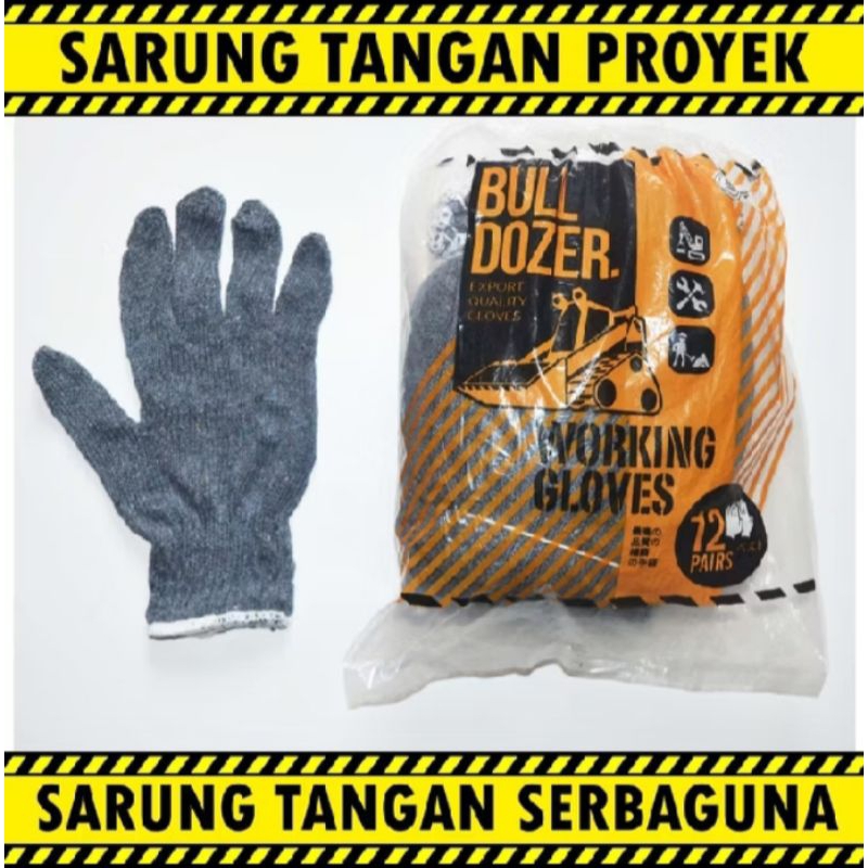 Sarung Tangan Rajut Cap Bull Dozer