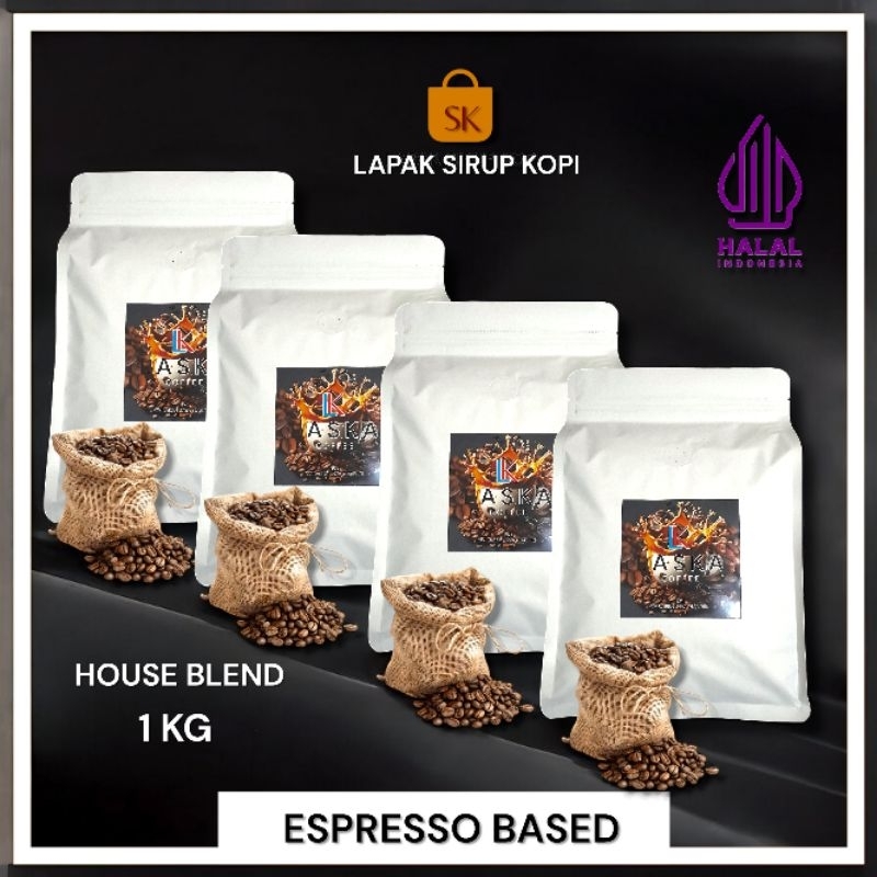 

Biji Kopi Blend 1KG - kopi Susu 1KG - house blend - Espresso based