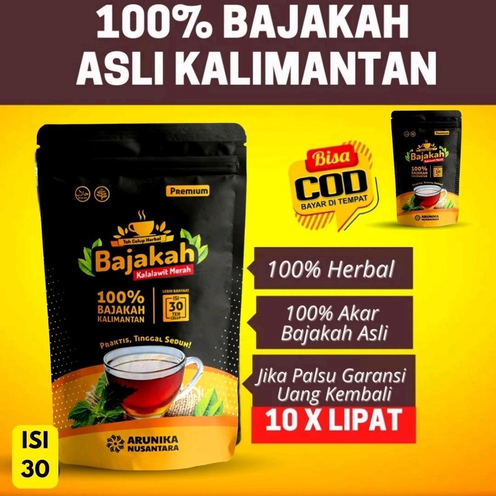 

[BISA COD] TEH BAJAKAH 100% ASLI KALIMANTAN